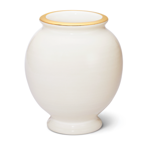 AERIN Siena Small Vase / Cream -9"
