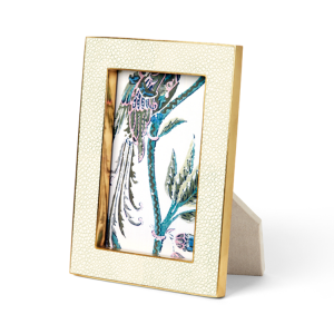 AERIN Classic Shagreen Frame / Cream - 4 x 6