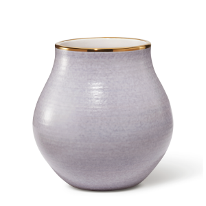 AERIN Romina Large Vase / Lavender Haze - 10.2"