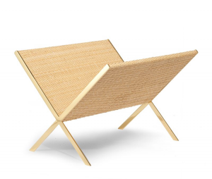 AERIN Colette Cane Magazine Rack