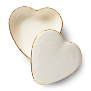 AERIN Heart Box - Cream
