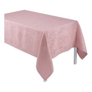Le Jacquard Francais Tivoli Powder Pink Tablecloth - 69" x 126"