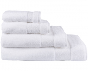 Le Jacquard Francais Caresse White Bath Sheet