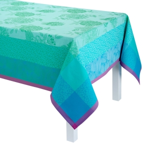 Le Jacquard Francais Parfums de Bagatelle Hydrangea Tablecloth - 69" x 98"