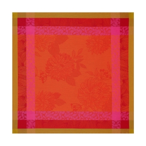 Le Jacquard Francais Parfums de Bagatelle Nasturtium Napkin - 23" x 23" / Set 4