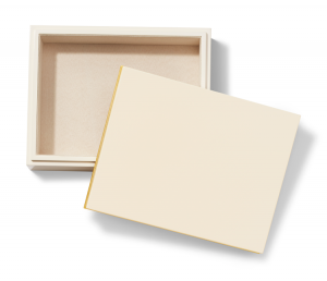 AERIN Piero Lacquer Large Box -Cream