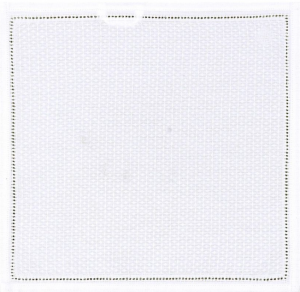 Le Jacquard Francais Volupte White Washcloth