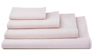 Le Jacquard Francais Volupte Pink Bath Towel