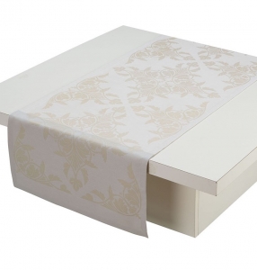 Le Jacquard Francais Syracuse Beige Runner 20X59