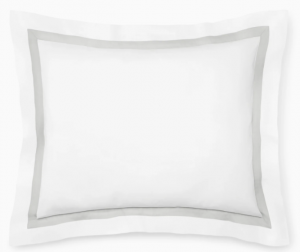 SFERRA Estate White/Lunar Continental Sham