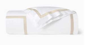 SFERRA Estate White/Sand King Duvet Cover