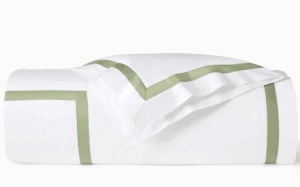 SFERRA Estate White/Willow King Duvet Cover