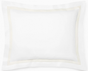 SFERRA Estate White/Ivory King Sham