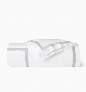 SFERRA Estate White/Lunar Twin Duvet Cover