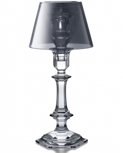 Baccarat Harcourt Our Fire Silver Shade Candlestick