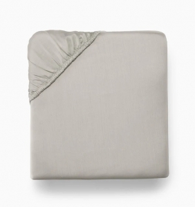 Sferra Carlotta Grey King Bottom Fitted Sheet 78X80X17