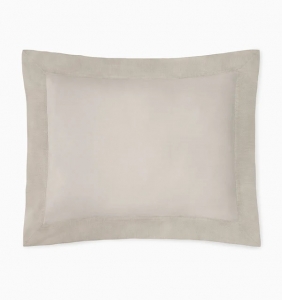 Sferra Carlotta Taupe Standard Sham 21X26