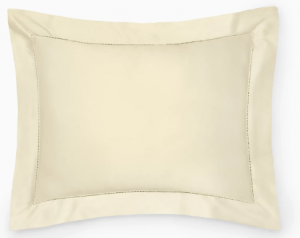 SFERRA Ariel Parchment Continental Sham 26X26