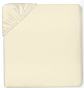 SFERRA Ariel Parchment Full Fitted Sheet 54X75X17
