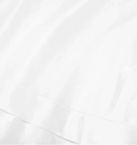 SFERRA Ariel White Full Fitted Sheet 54X75X17