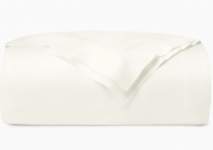 SFERRA Ariel Oyster Twin Duvet Cover 68X86