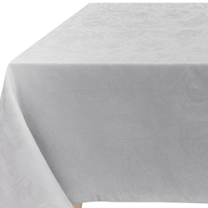 Le Jacquard Francais Tivoli Pearl Tablecloth - 69" x 126"