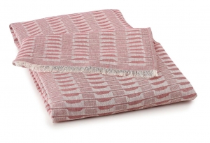 Le Jacquard Francais Casual Pink Nomad Table Cover - 43" x 71"