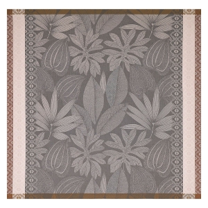 Le Jacquard Francais Nature Sauvage Grey Tablecloth - 47" Square