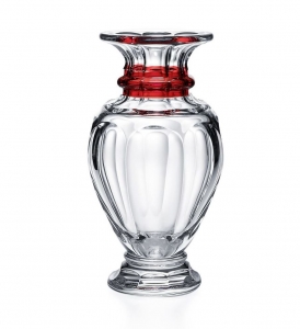 Baccarat Harcourt Red Balustre Vase - Medium