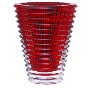 Baccarat Eye Vase Ex Large Oval - Red