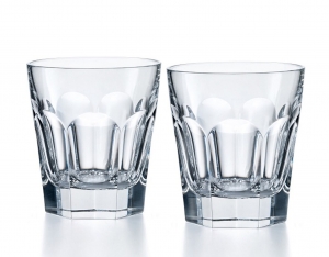 Baccarat Harcourt 1841 Old Fashion # 3 - Boxed  Pair