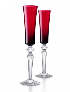 Baccarat Mille Nuits Flutissimo Red - Pair