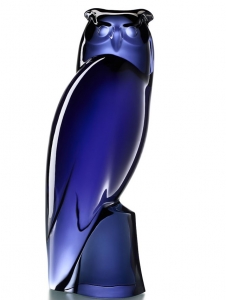 Baccarat Eagle Owl Midnight Signed Limited Edition