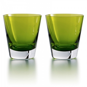 Baccarat Mosaique Baby Tumbler - Moss / Set 2