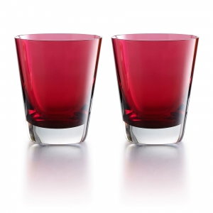 Baccarat Mosaique Tumbler / Red - Boxed Set 2