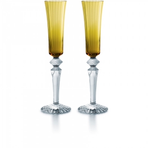 Baccarat Mille Nuits Flutissimo Amber - Pair