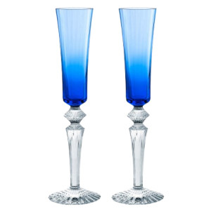 Baccarat Mille Nuits Flutissimo Blue - Pair