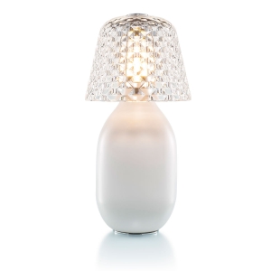 Baccarat Candy Lamp - White