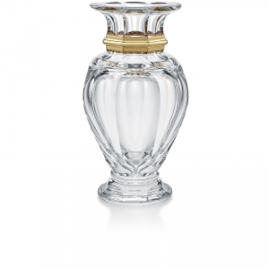 Baccarat Harcourt Balustre Tall Vase - 20K Gold