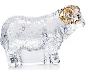 Baccarat 2027 Zodiac Sheep Gold
