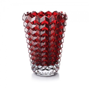 Baccarat Eye II Vase - Red