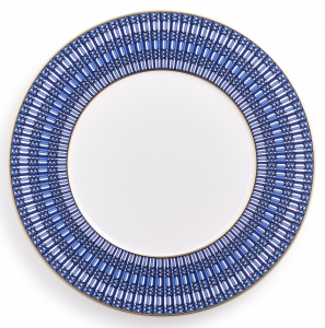 Baccarat Arcadia Blue Dinner Plate - Set 2
