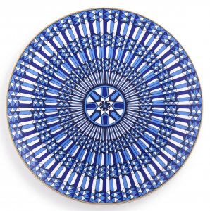 Baccarat Arcadia Blue Charger