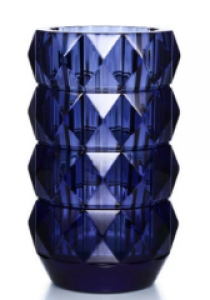 Baccarat Louxor Vase Round Large Midnight