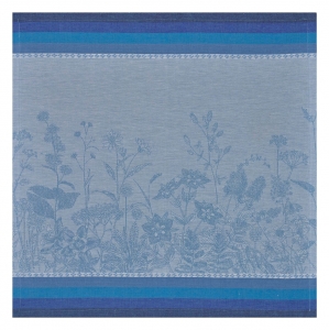 Le Jacquard Francais Instant Bucolique Blue Napkin / 23 x 23 - Set 4