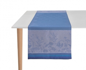 Le Jacquard Francais Instant Bucolique Blue Runner - 20 x 59