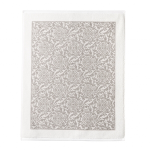 Le Jacquard Francais Charme Grey Bath Mat
