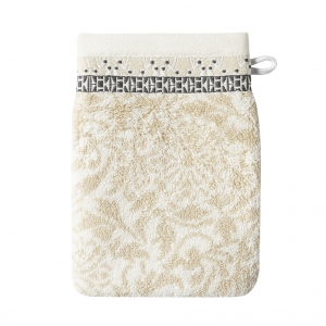 Le Jacquard Francais Charme Yellow Wash Mitt