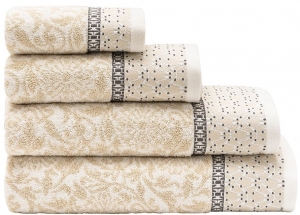 Le Jacquard Francais Charme Yellow Hand Towel