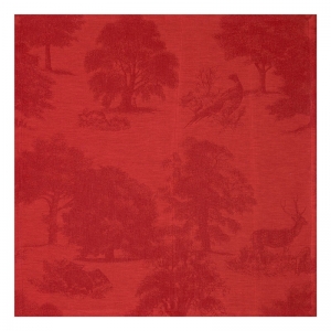 Le Jacquard Francais Souveraine Red  Napkin - Set 4